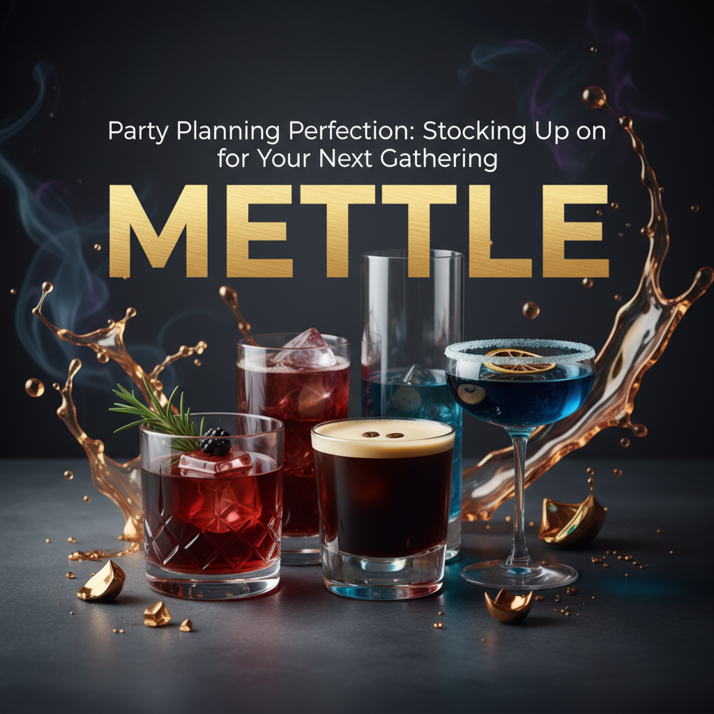 Party Planning Perfection: Stocking Up on METTLE for Your Next Gathering
