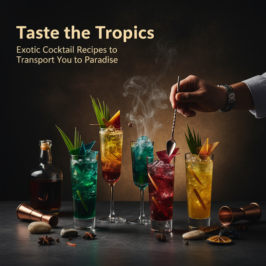 Taste the Tropics: Exotic Cocktail Recipes to Transport You to Paradise