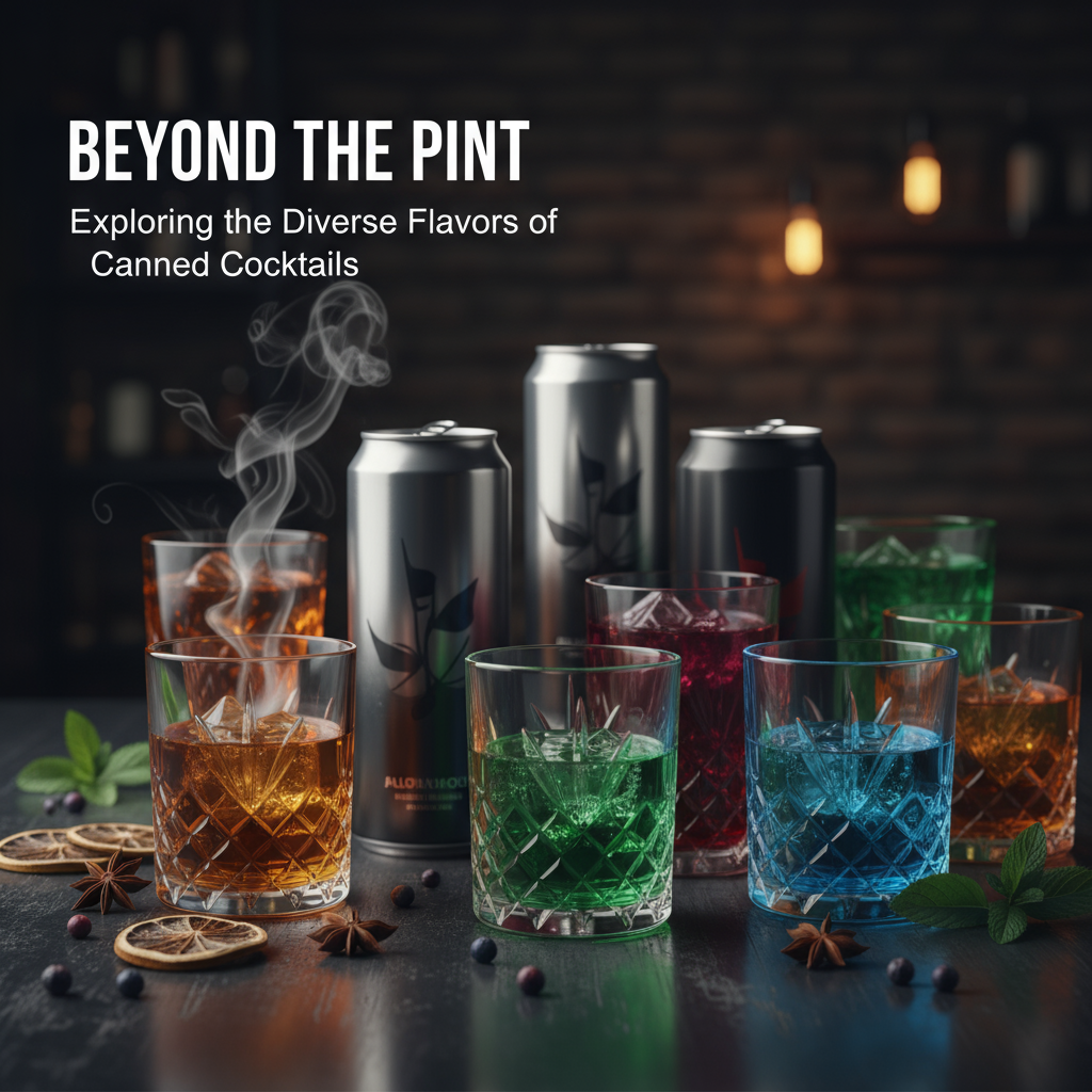 Beyond the Pint: Exploring the Diverse Flavors of Canned Cocktails