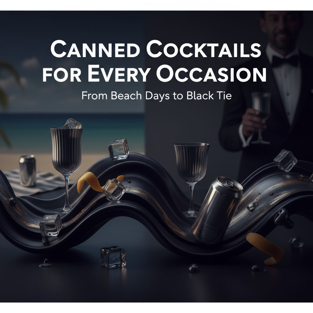 Canned Cocktails for Every Occasion: From Beach Days to Black Tie