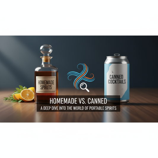 Homemade vs. Canned: A Deep Dive into the World of Portable Spirits